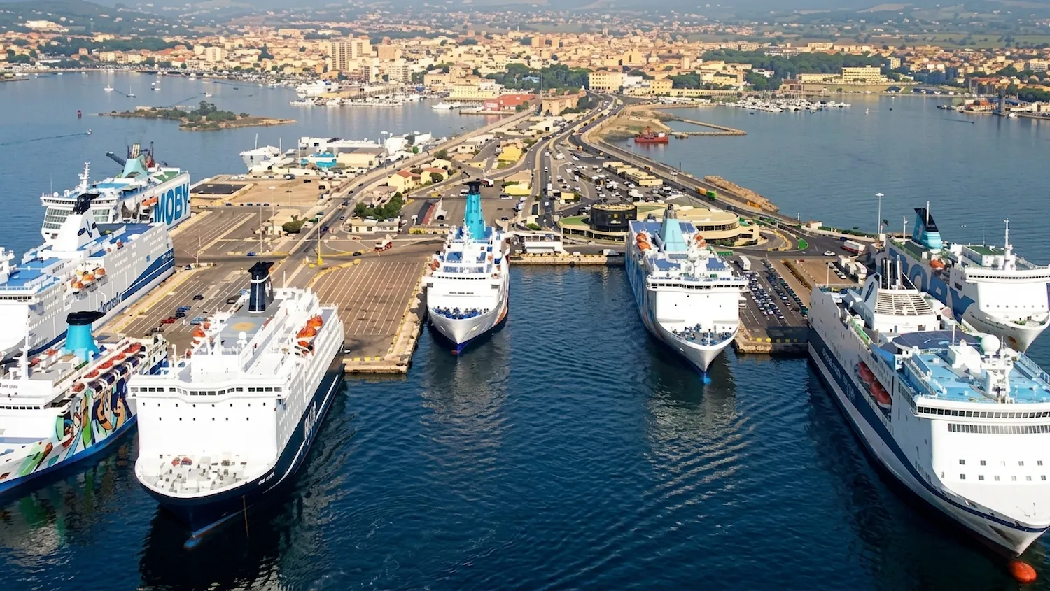 Hafen Isola Bianca Olbia